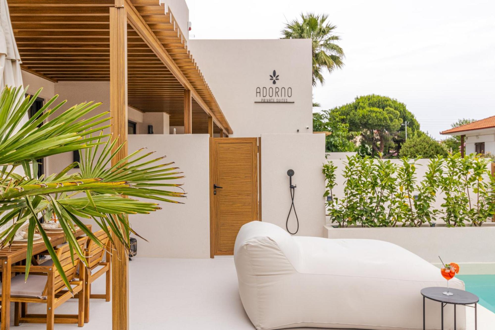 Adorno Private Suites Only Adults & Kids 12 Plus Vrasná Exterior foto