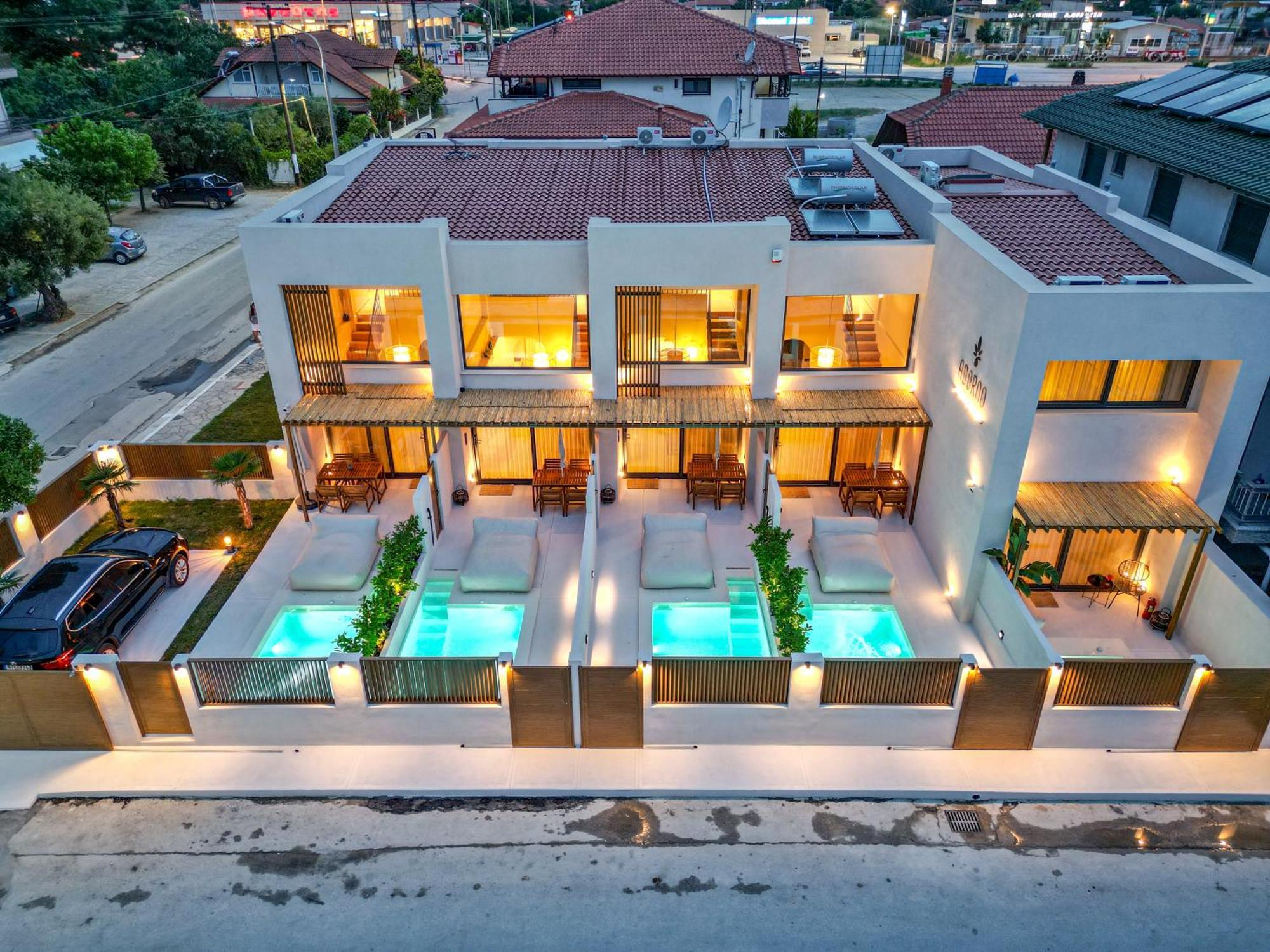 Adorno Private Suites Only Adults & Kids 12 Plus Vrasná Exterior foto